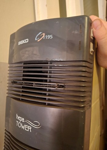 Beko Hepa Tower Hava Temizleyici Siyah - Görsel 6