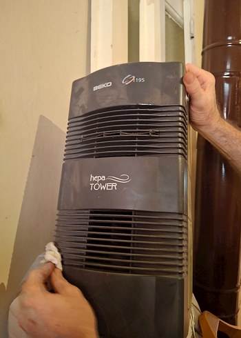 Beko Hepa Tower Hava Temizleyici Siyah - Görsel 8