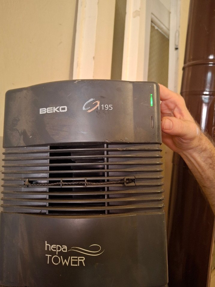 Beko Hepa Tower Hava Temizleyici Siyah - Görsel 2