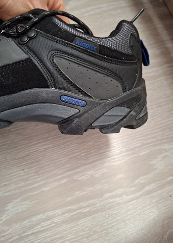 Gri Biker Tarzı Erkek Ayakkabı Bağı 44 numara - Görsel 7