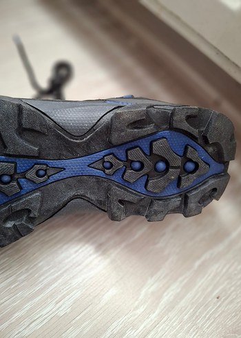 Gri Biker Tarzı Erkek Ayakkabı Bağı 44 numara - Görsel 8