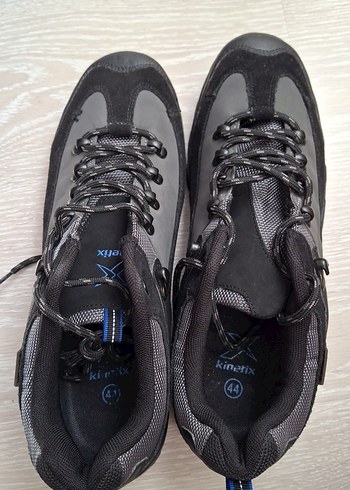 Gri Biker Tarzı Erkek Ayakkabı Bağı 44 numara - Görsel 9