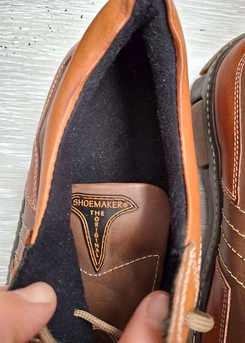 Klasik Kahverengi Erkek Ayakkabı Bağcığı 42 numara - Görsel 3