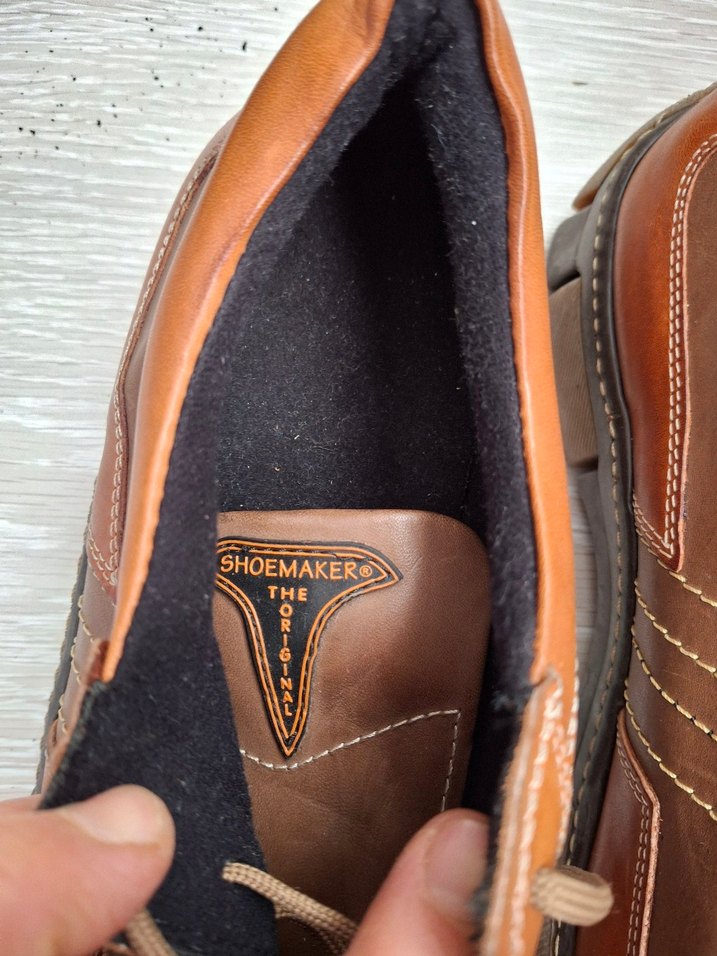 Klasik Kahverengi Erkek Ayakkabı Bağcığı 42 numara - Görsel 3