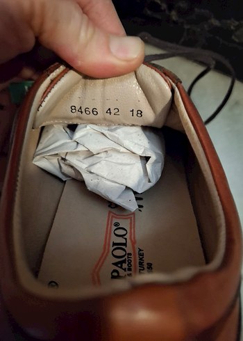 Klasik Kahverengi Erkek Bağcık 42 numara - Görsel 6