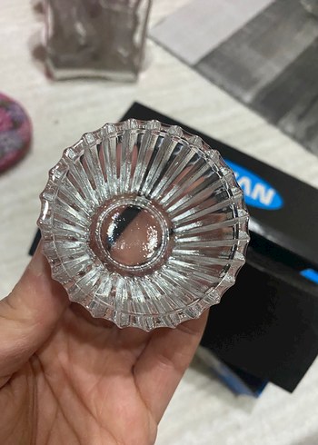 Şeffaf Kristal Küçük Kase - Görsel 2