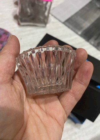 Şeffaf Kristal Küçük Kase - Görsel 3