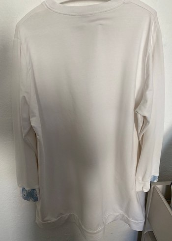 Beyaz Uzun Kollu tunik - Görsel 5