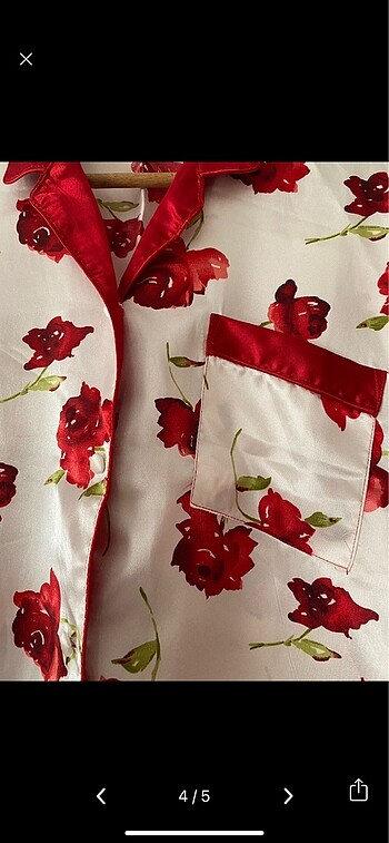 xl Beden Saten pijama takımı