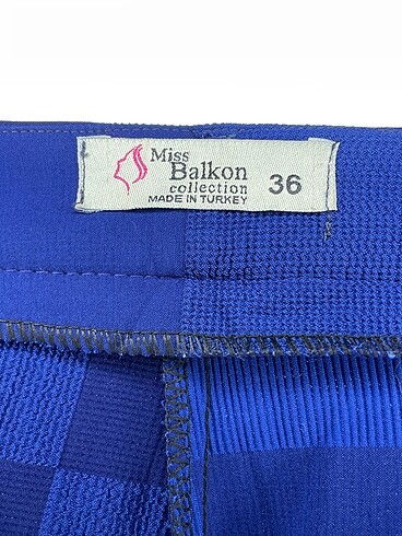36 Beden lacivert Renk Diğer Düz Kesim %70 İndirimli.