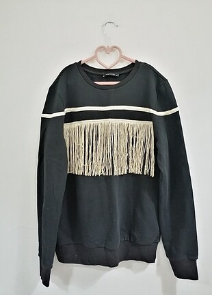 m Beden siyah Renk Siyah sweatshirt