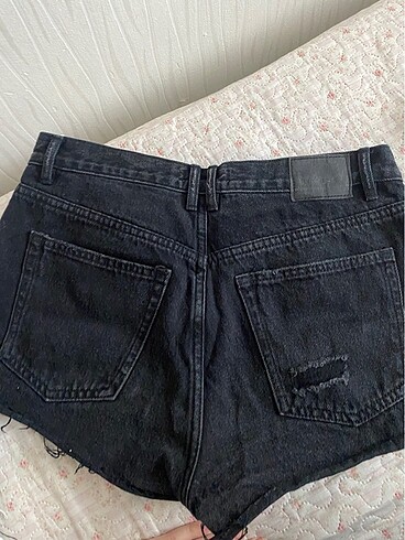 Pull and Bear Pull bear siyah şort