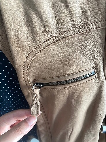 m Beden Tommy Hilfiger deri ceket
