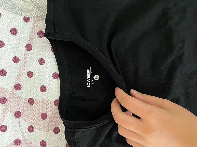 LC Waikiki Lcw siyah tshirt