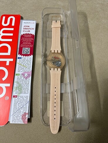  Beden ten rengi Renk Orjinal Swatch Saat