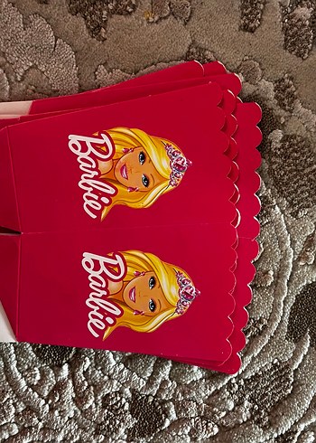 Barbie Temalı Pembe doğum günü süsleri - Görsel 4