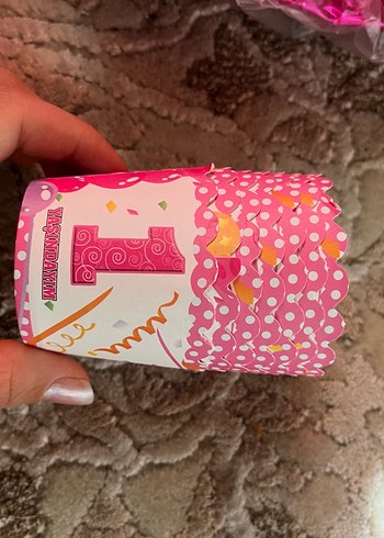 Barbie Temalı Pembe doğum günü süsleri - Görsel 6