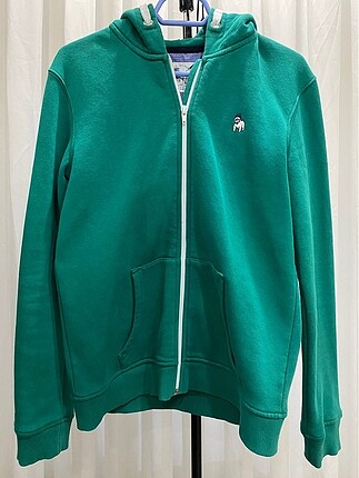 Kapüşonlu sweatshirt hırka