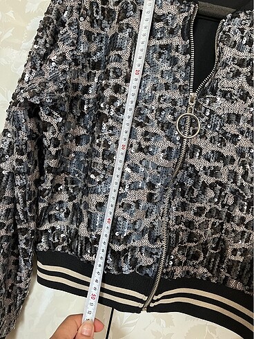 Ceket spor,payetli - Görsel 5