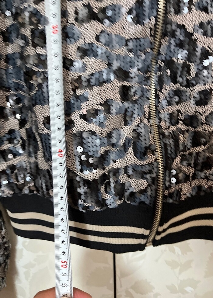 Ceket spor,payetli - Görsel 4