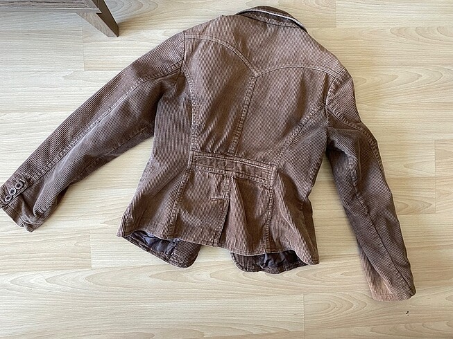 m Beden kadife blazer