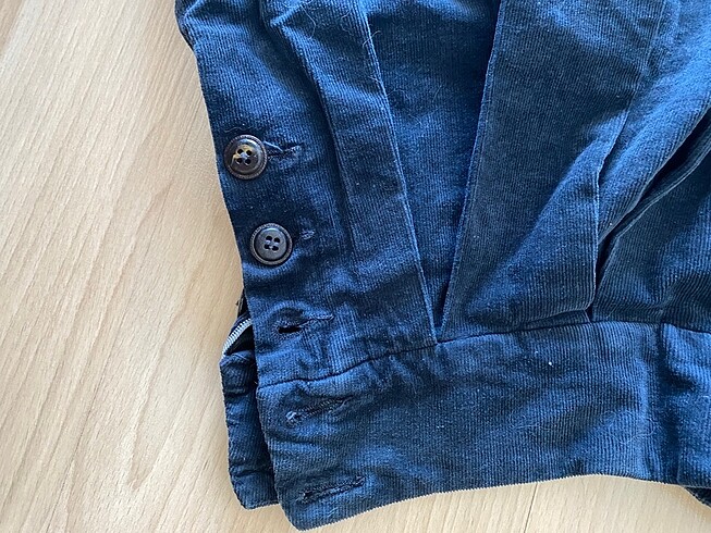 Zara kadife zara lacivert etek