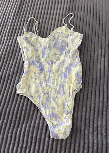 Zara saten bodysuit - Görsel 5