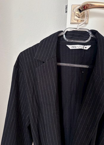 Zara bağlamalı blazer ceket - Görsel 2