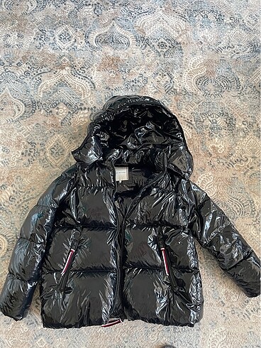 Tommy hilfiger parlak mont
