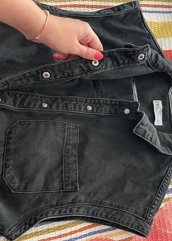 s Beden Zara Denim Midi Tulum