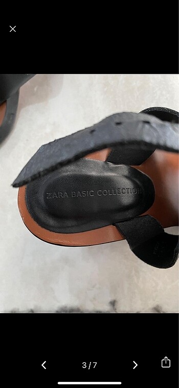 36 Beden Zara sandalet