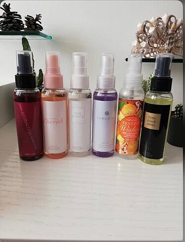Avon vücut spreyleri