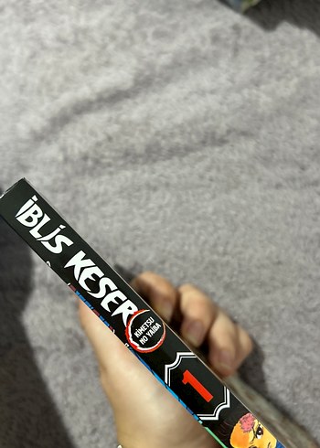  İblis Keser 1. Cilt Manga -Demon Slayer