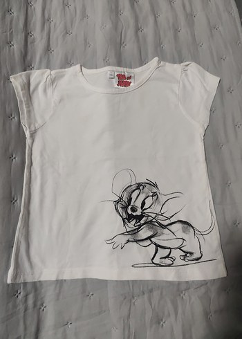 5 adet tişört Kız Çocuk Pembe Fırfırlı Baskılı - Görsel 6