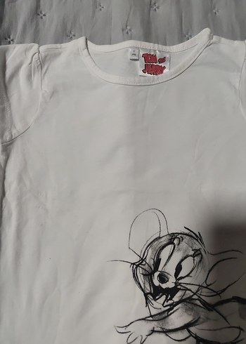 5 adet tişört Kız Çocuk Pembe Fırfırlı Baskılı - Görsel 4