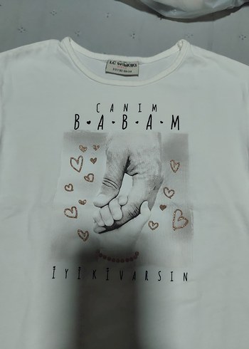 5 adet tişört Kız Çocuk Pembe Fırfırlı Baskılı - Görsel 10