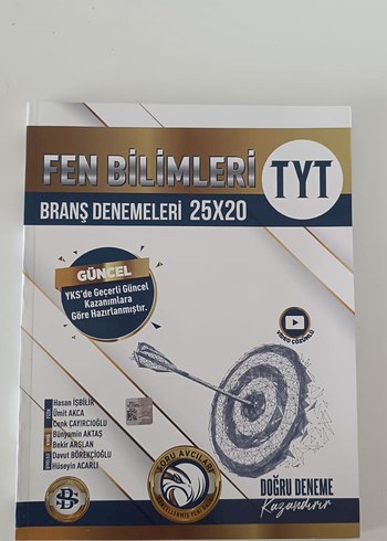 Bilgi sarmal Fen Bilimleri TYT Branş Denemeleri 25x20