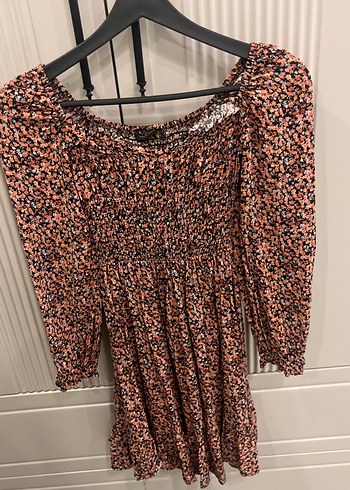 Uzun Kollu Midi Elbise - Görsel 3