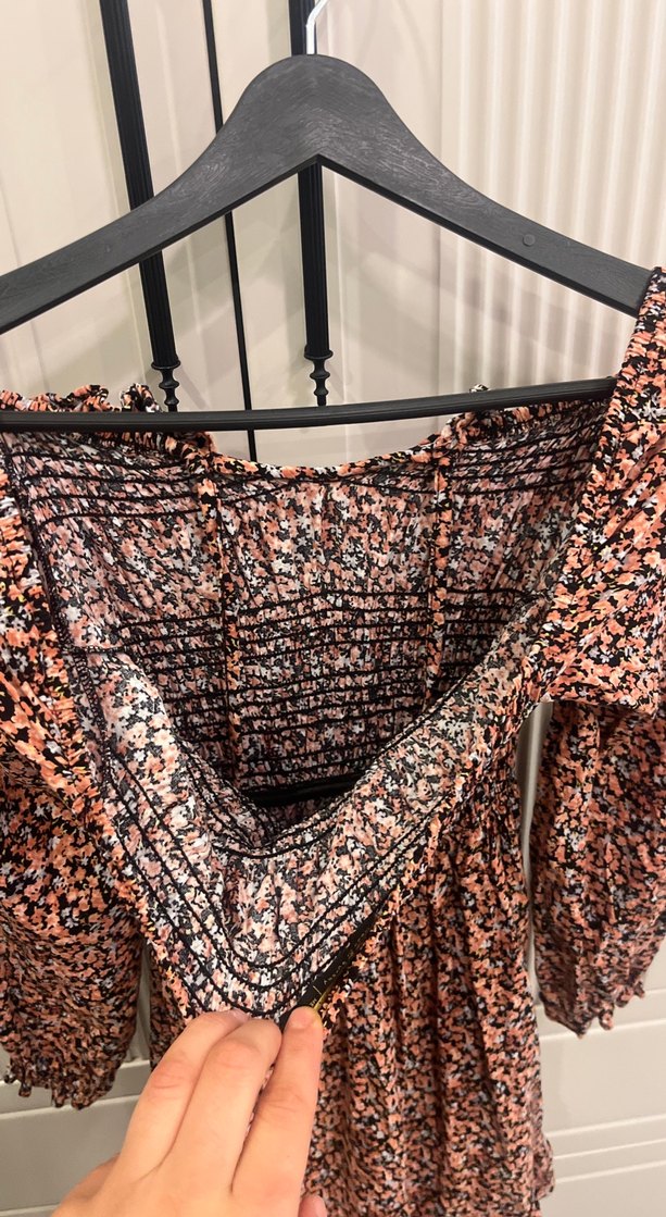 Uzun Kollu Midi Elbise - Görsel 2