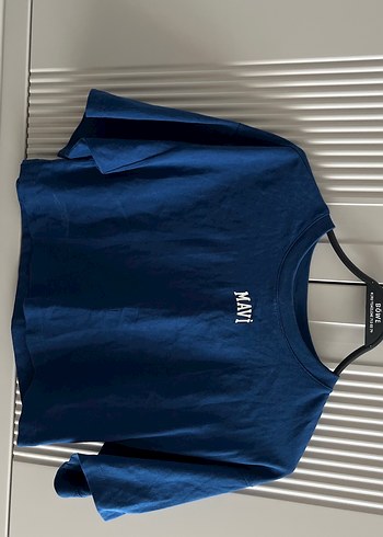 Mavi kadınSweatshirt XS - Görsel 3