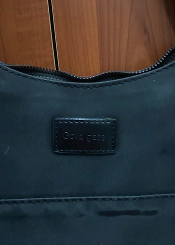 Beden Siyah Deri Fermuarlı Minimalist Kadın Çanta