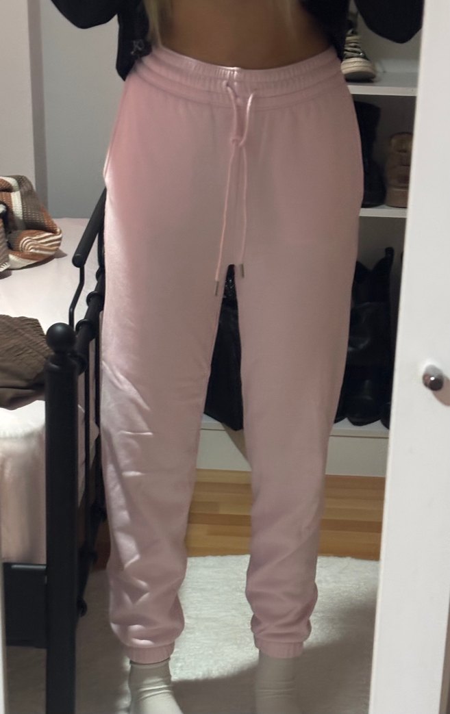 Pembe Rahat Kesim Kadın Eşofman - Görsel 3