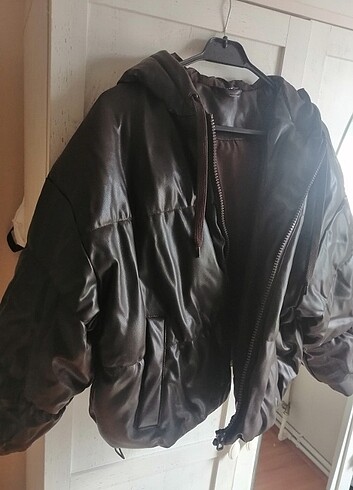m Beden kahverengi Renk H&M mont