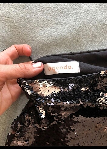Zara Pullu tek omuz üst bluz
