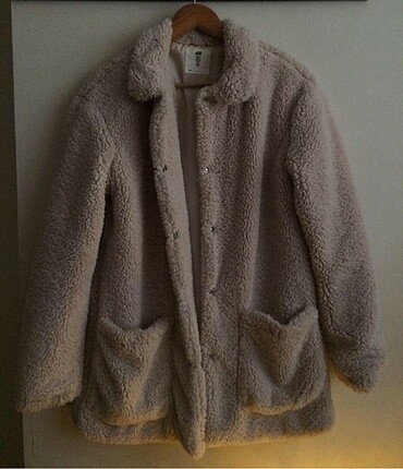 H&M Suni Koyun Kürkü Mont