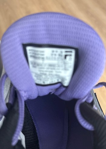 Mor Bağcıklı Kadın Spor Ayakkabı - Görsel 4