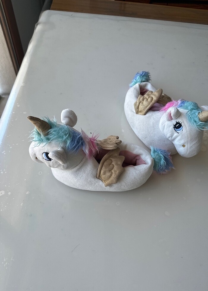 Ev terliği unicorn - Görsel 2