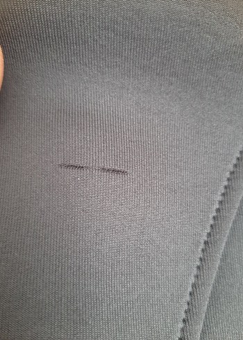 Fermuarlı Gri kadın Sweatshirt - Görsel 5