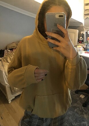 camel sweatshirt pullandbear