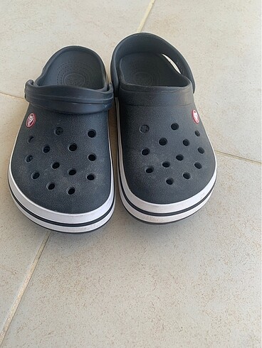Orjinal temiz siyah crocs terlik
